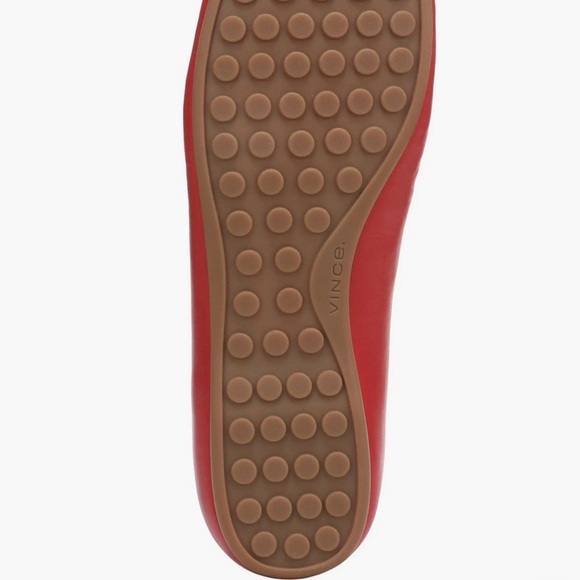 NWT Vince Ori Ballet Flat in Crimson - Picture 7 of 13